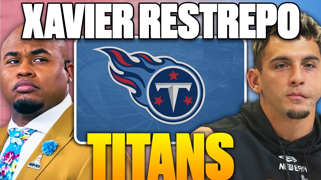 Xavier Restrepo: Slow 40, HIGH Potential? PERFECT pair with Cam Ward for the Titans