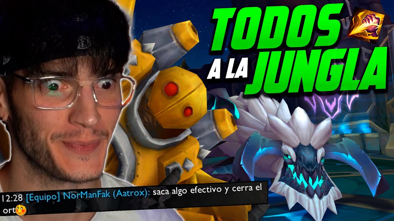 JUGADOR TOXICO ME INSULTA POR JUGAR ESTO JUNGLA