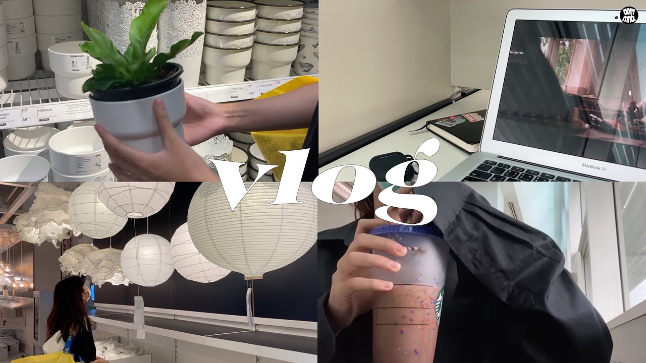 vlog, uni life / trying (tired) to be productive / unboxing | aommntx