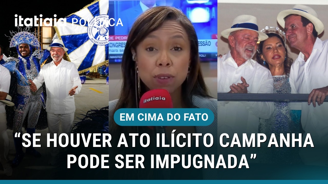 HOMENAGEM A LULA EM DESFILE DE ESCOLA DE SAMBA PODE GERAR 