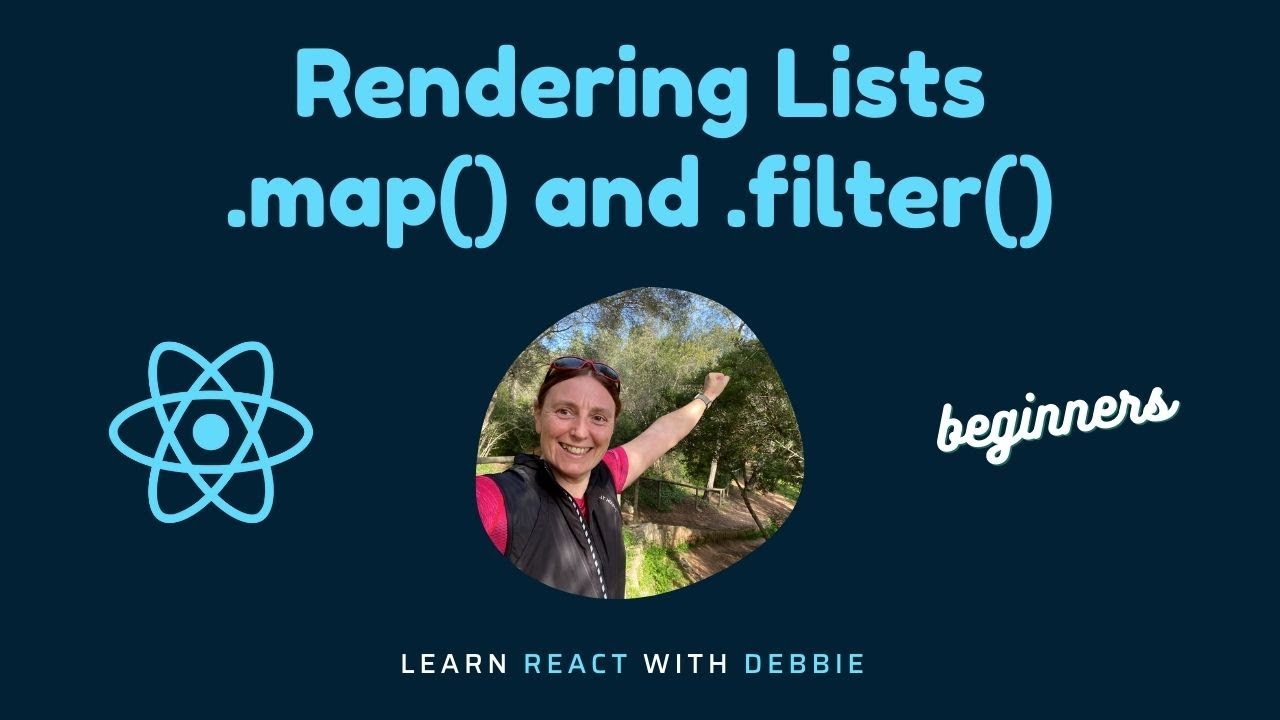 Rending Lists in React with .map() and .filter()