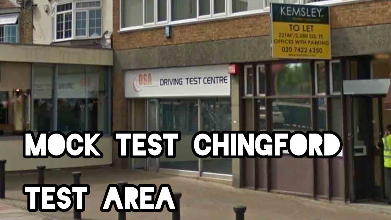 Mock Test From Chingford driving test area 2024| Chingford driving Test Route