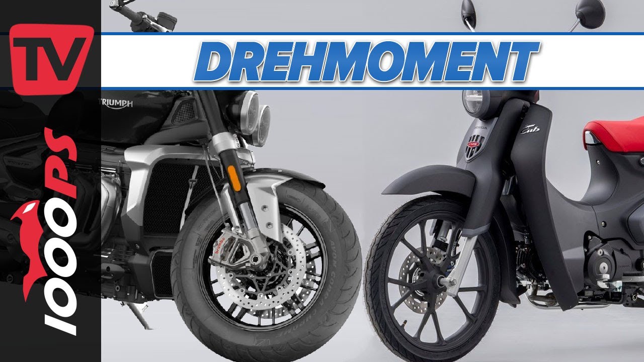 Drehmoment - wichtiger als PS? Technische Daten vom Motorrad im Detail erklärt