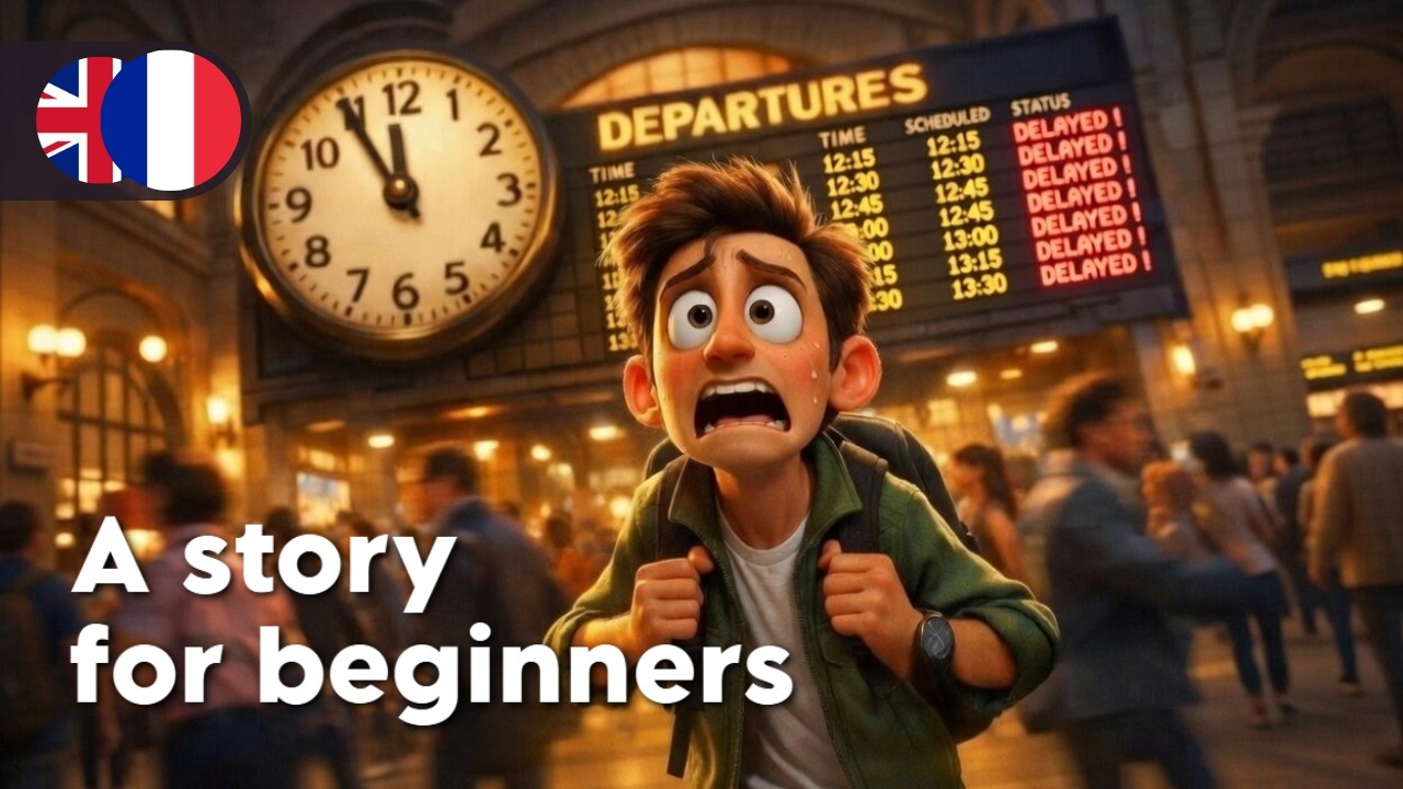 I Got Lost at the Train Station: French Listening for Beginners (A1-A2)
