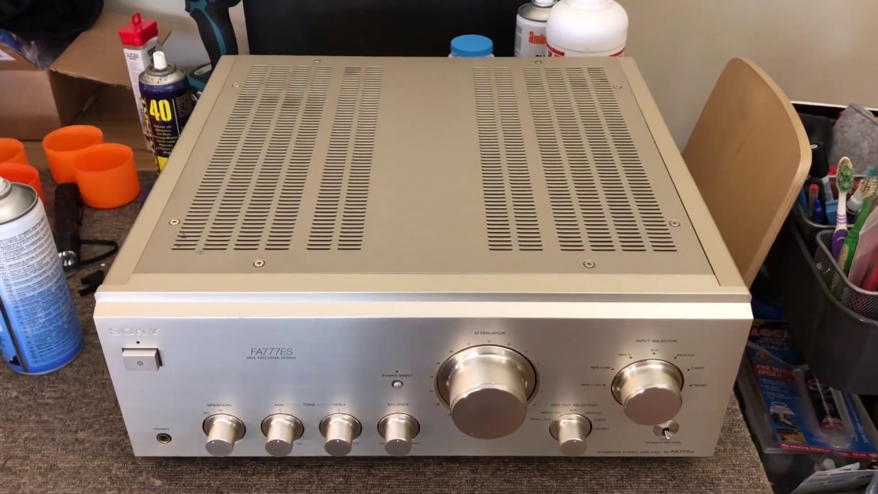 Sony TA-FA777ES Integrated Amplifier Service