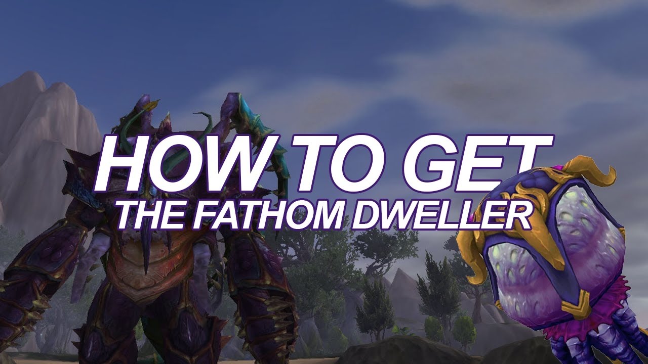 How to get Fathom Dweller mount - complete GUIDE (underwater swimming mount)