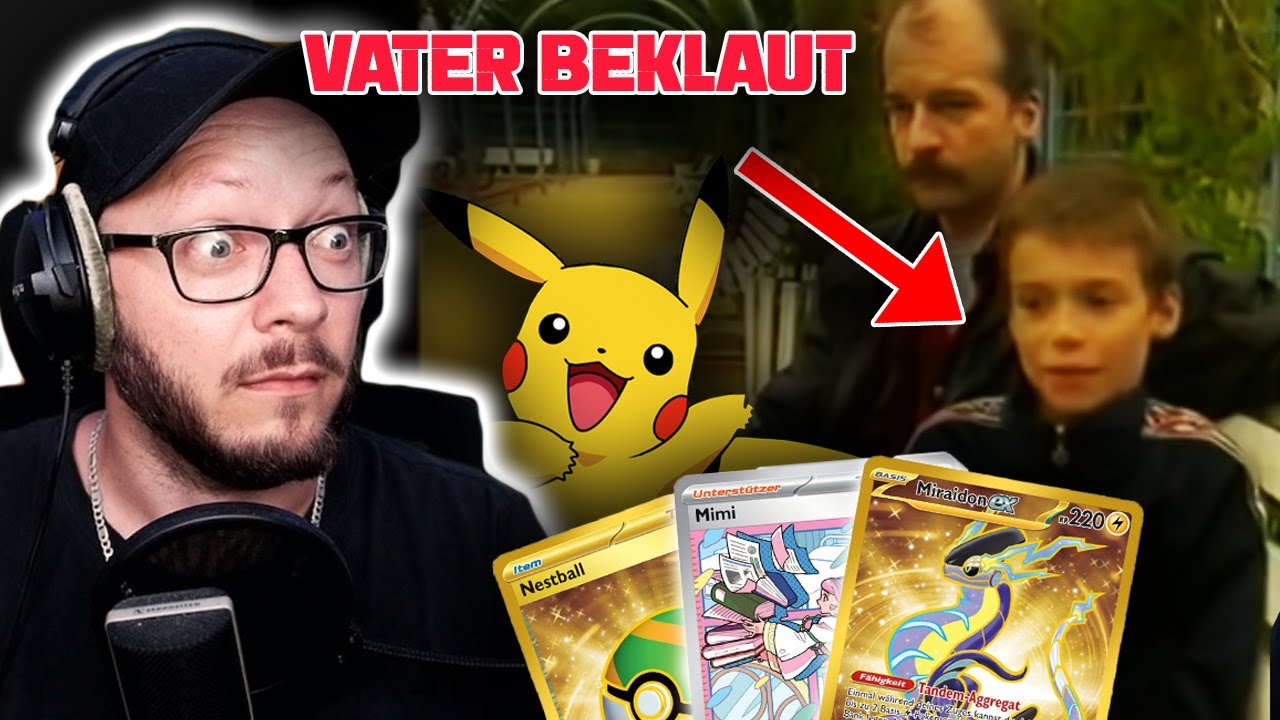 Kleiner Junge klaut HUNNI für Pokemon Karten! Pokémon Doku von der ARD aus dem Jahr 2000 Reaction