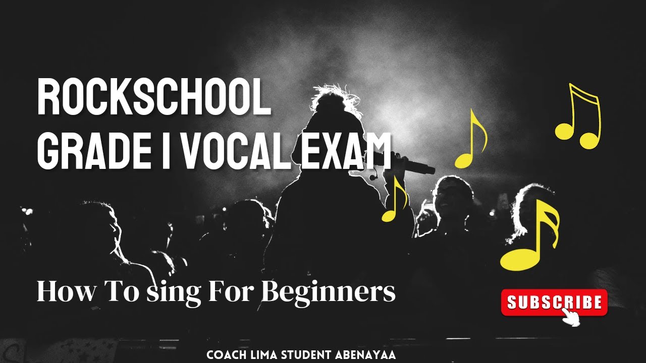 Rock school Grade 1 vocal Exam by Abenayaa