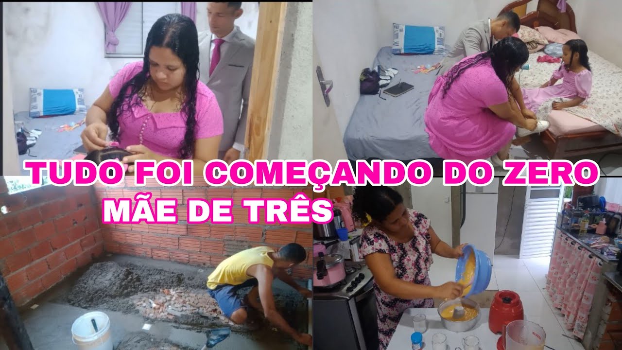 Mais uma vitória 🙏 Finalmente o piso do quarto pronto | Nossa vida simples com 3 filhos✨