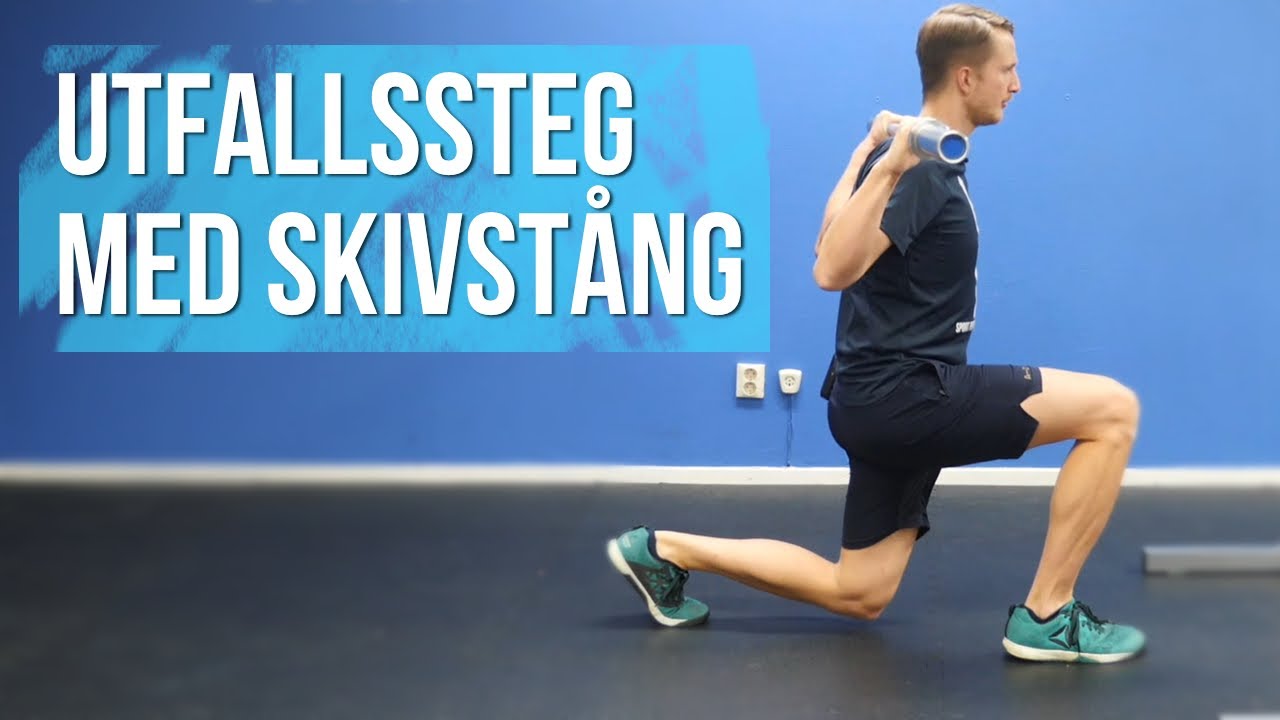 Utfallssteg med skivstång
