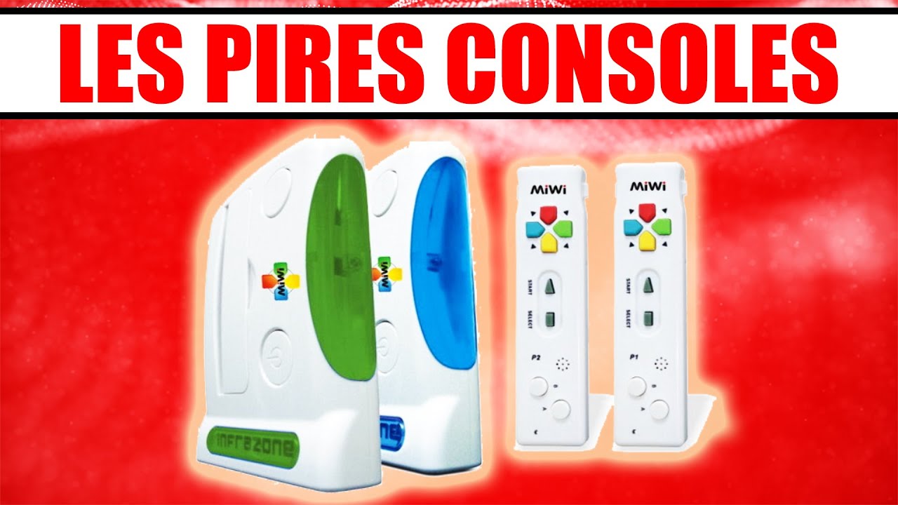 VOS 5 PIRES CONSOLES DE JEUX VIDEO