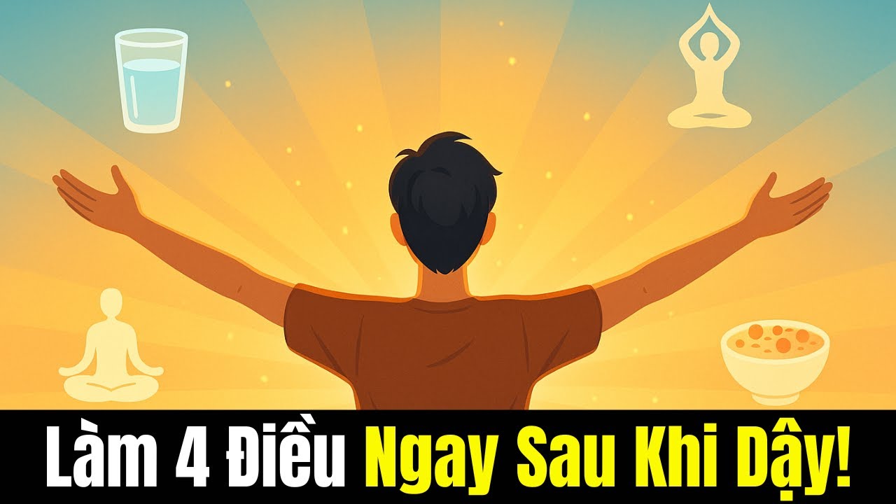 Tỉnh Dậy Mà Làm Ngay 4 Điều Này – Dương Khí Tăng, Bệnh Tật Lánh Xa!
