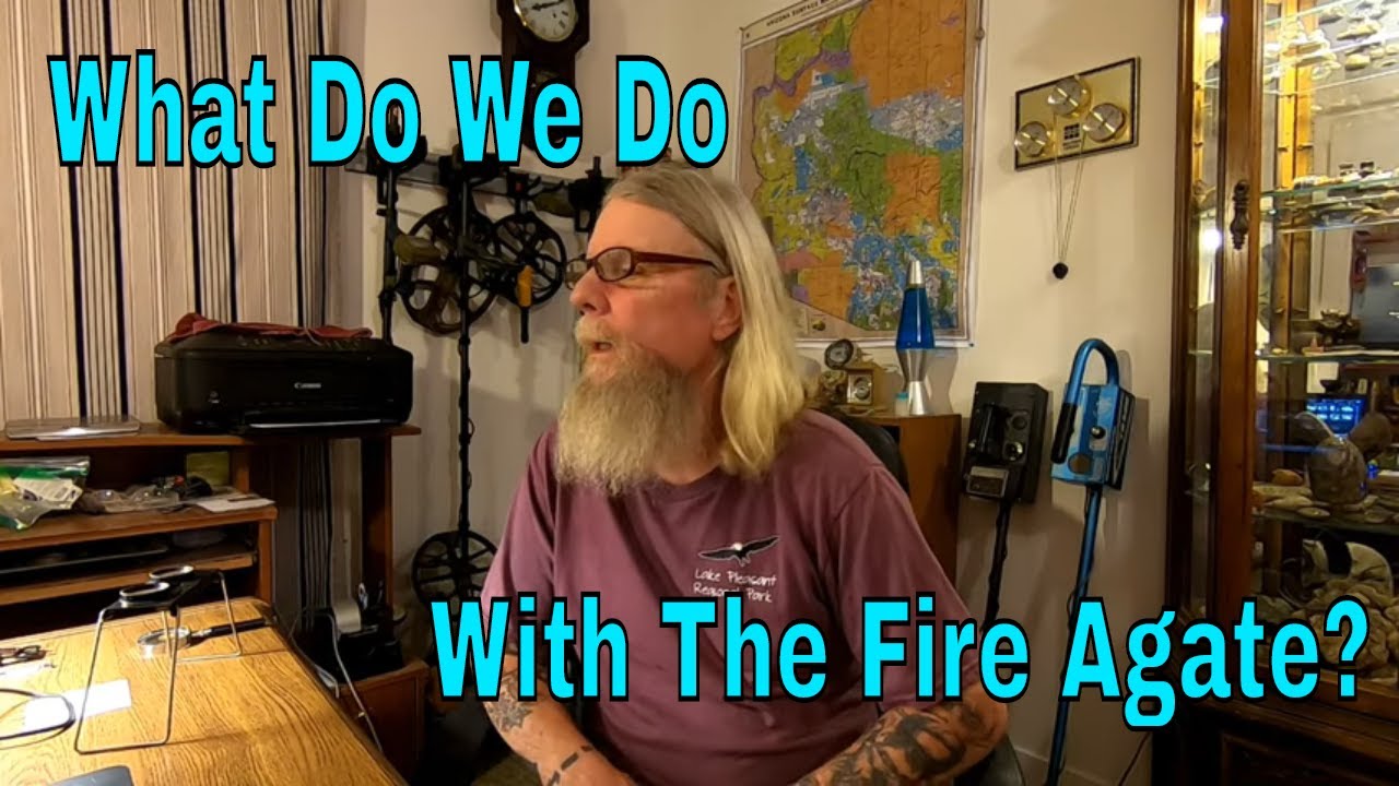 Arizona Fire Agate, Rock Tumbling and Polishing, Part 1