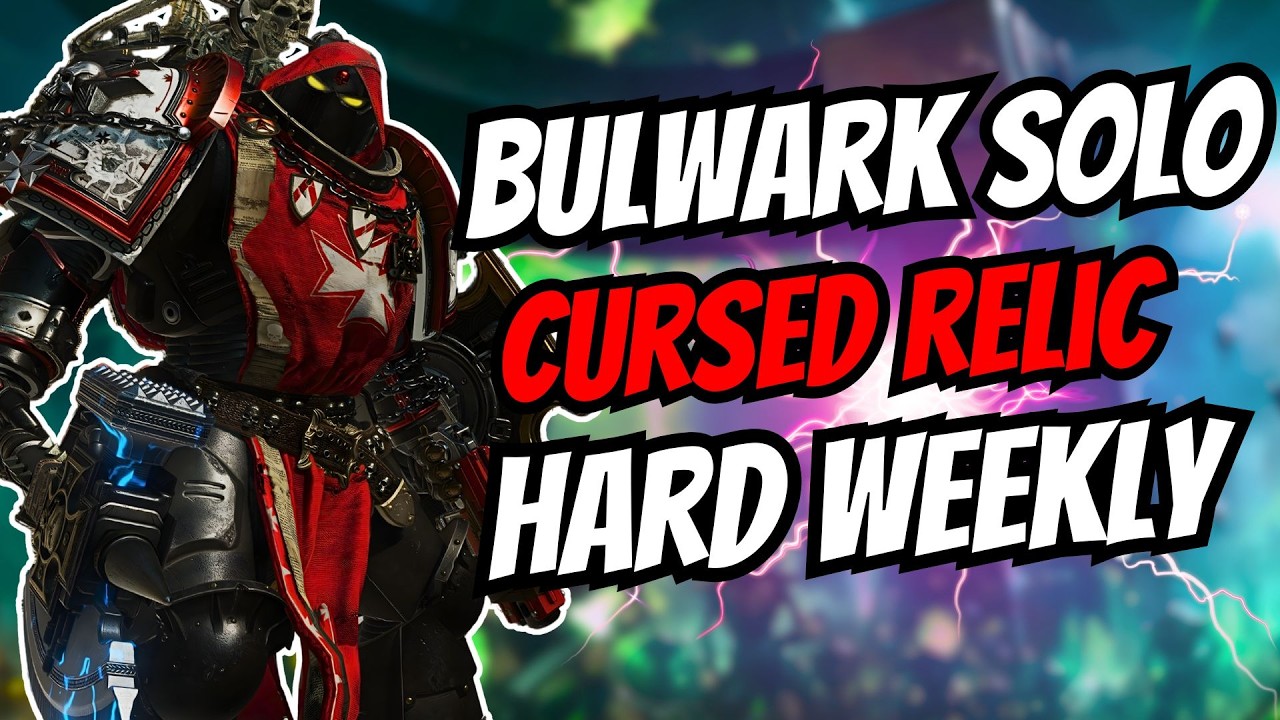Bulwark Completely Trivializes CURSED RELIC Hard Weekly Stratagem in Space Marine 2 Solo