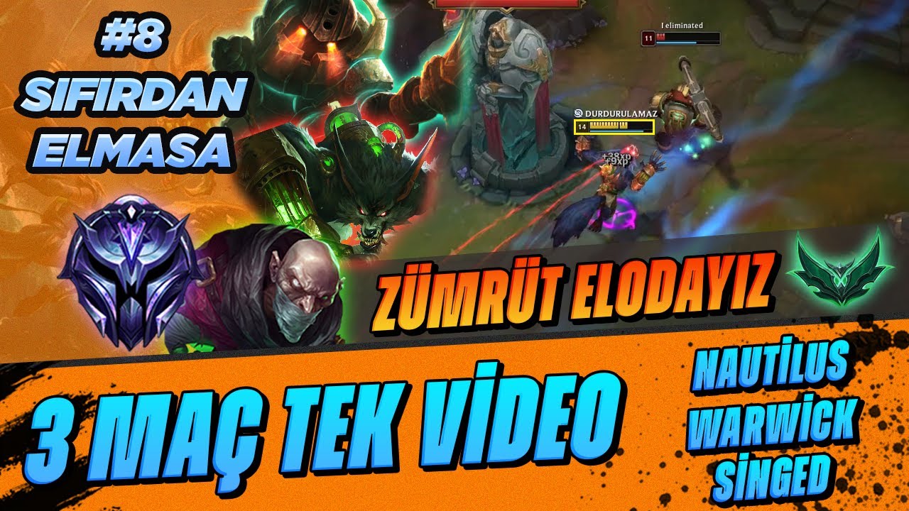 Sıfırdan Elmasa #8 | %70 WR ile ZÜMRÜT OLDUK!
