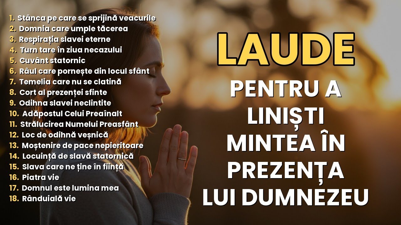 Laudă Și Adorație ✝️ Pentru A Umple Casa Cu Prezența Lui Dumnezeu