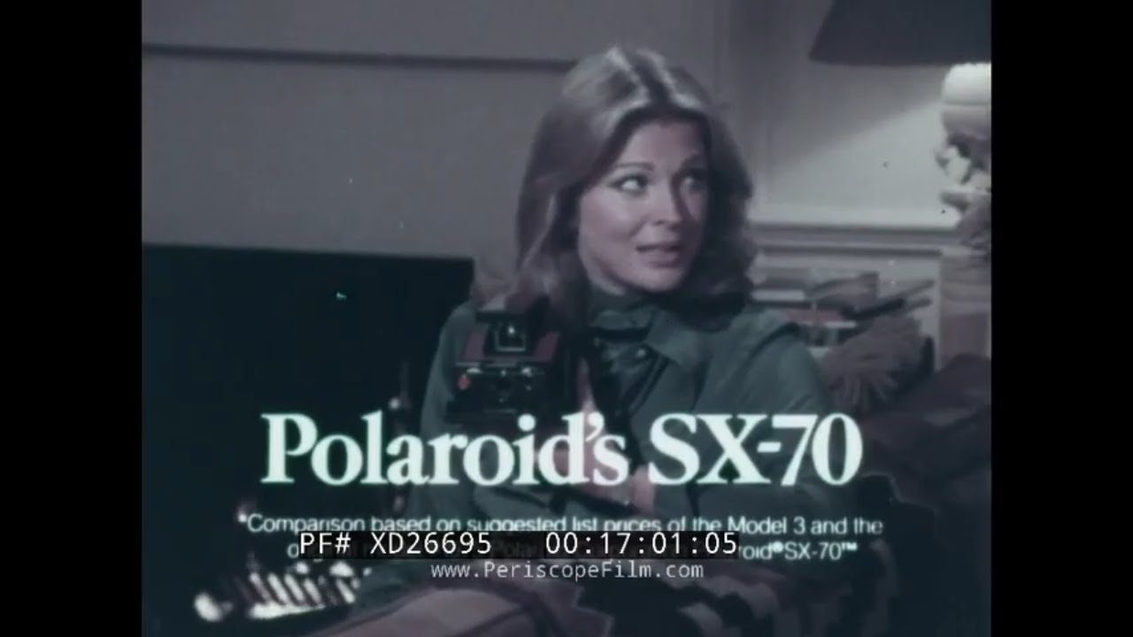 1970s TV COMMERCIAL COMPILATION  POLAROID SX-70   FOLGERS COFFEE   SPIROGRAPH  USAF XD26695