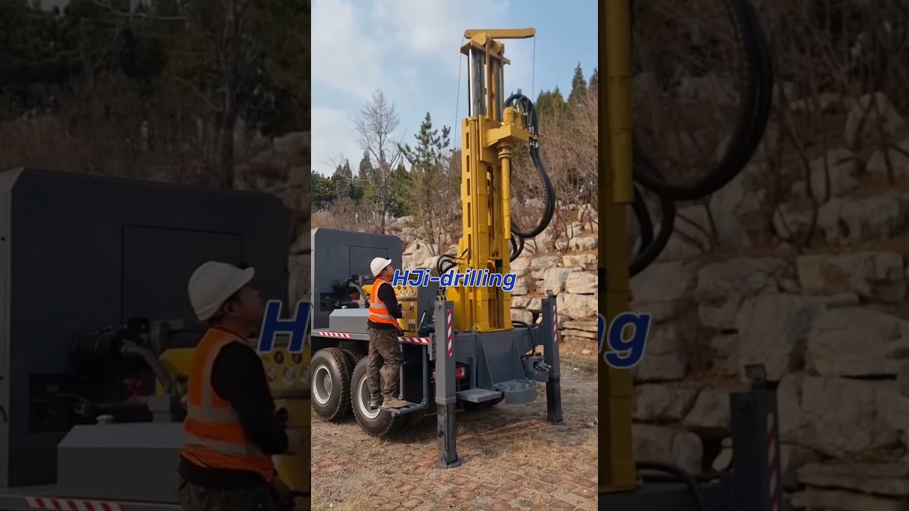 Truck mounted drilling rig.#boreholedrilling #machine #southafrica #drillingholes