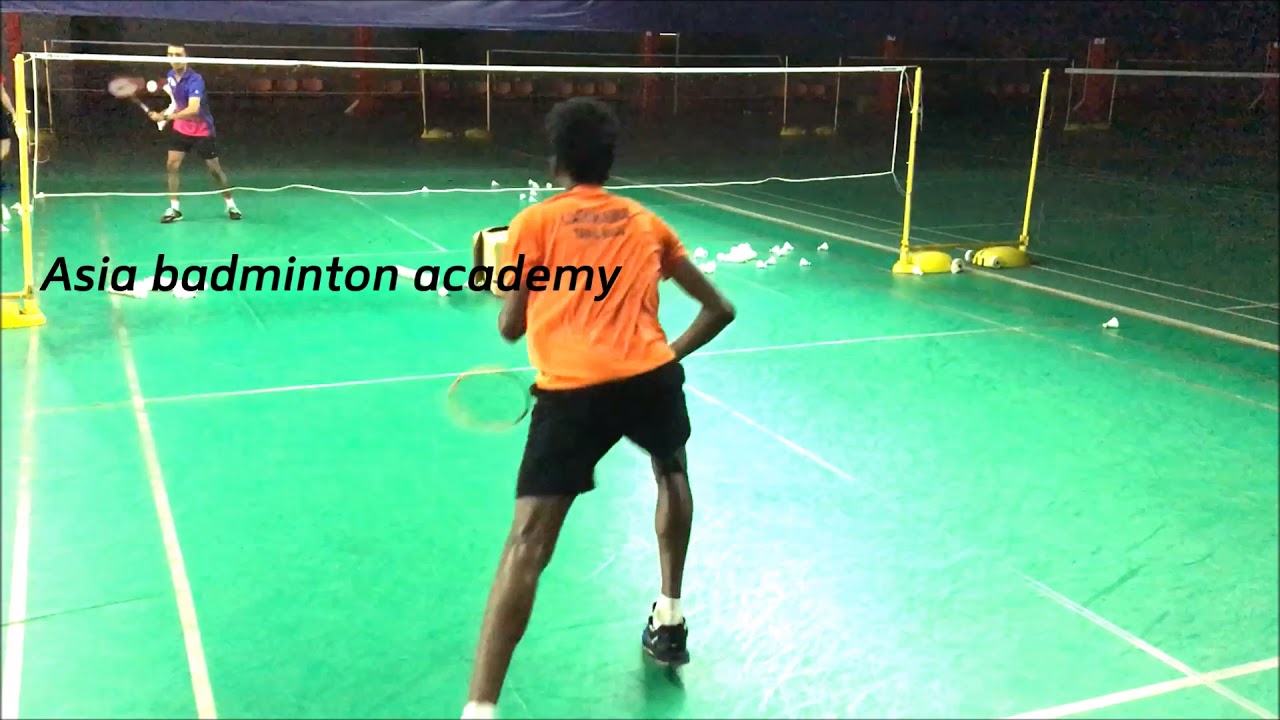 Attacking Footwork_Smash_Net (Straight)_Variation II