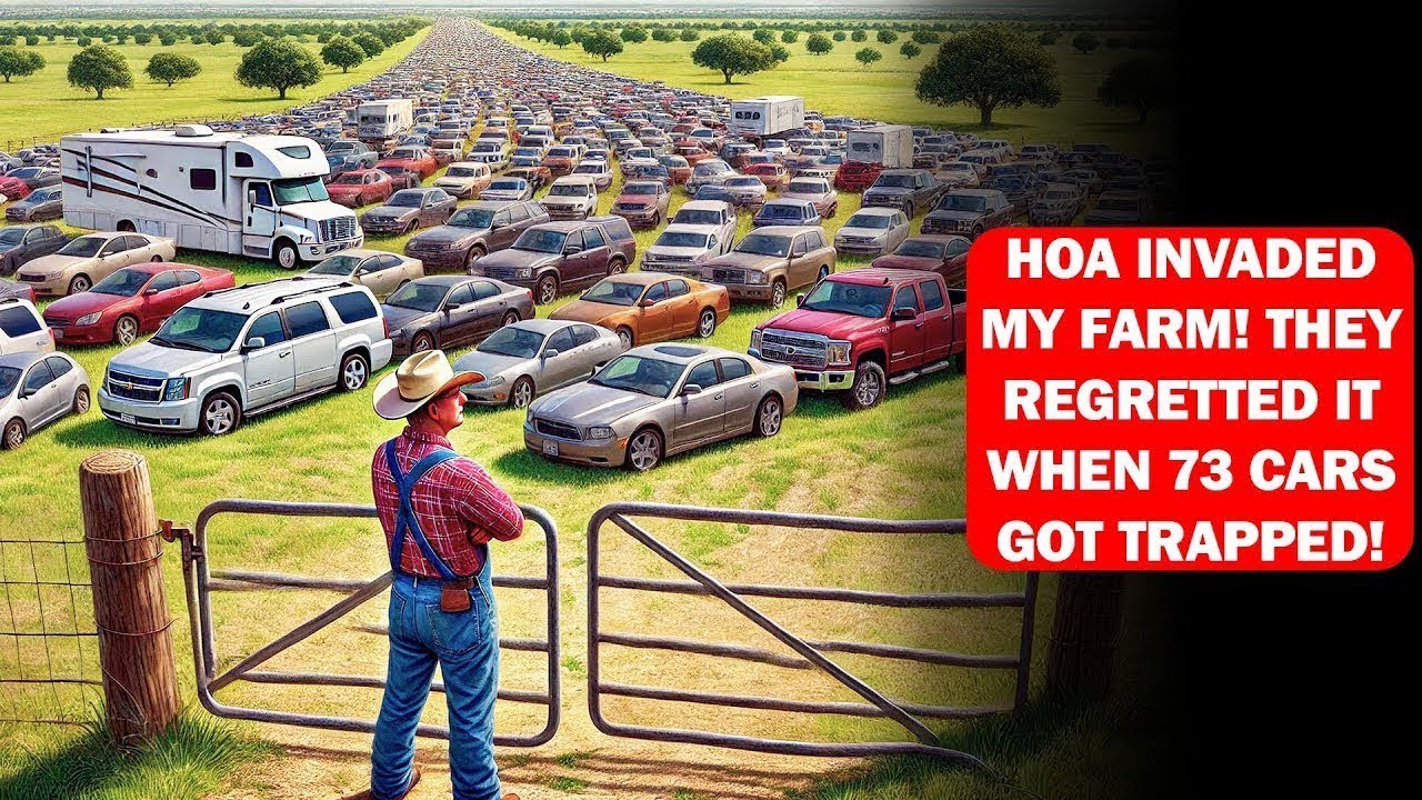 HOA Turned My Farm Into Festival Parking — Days Later, 73 Cars Trapped Behind Fence Until Fees P