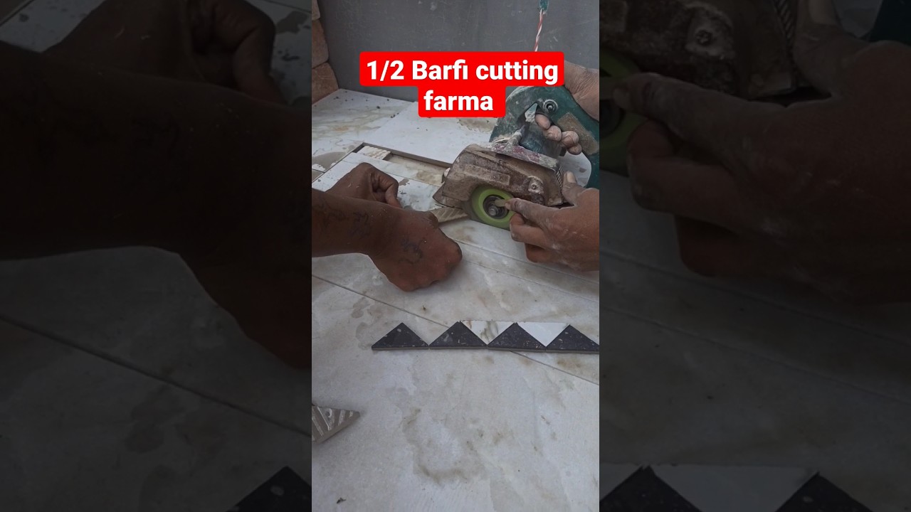 1/2 Barfi cutting farma #marble#new#corner#amazing#granite#newdesign#vitrified#bathroom#barfi#farma