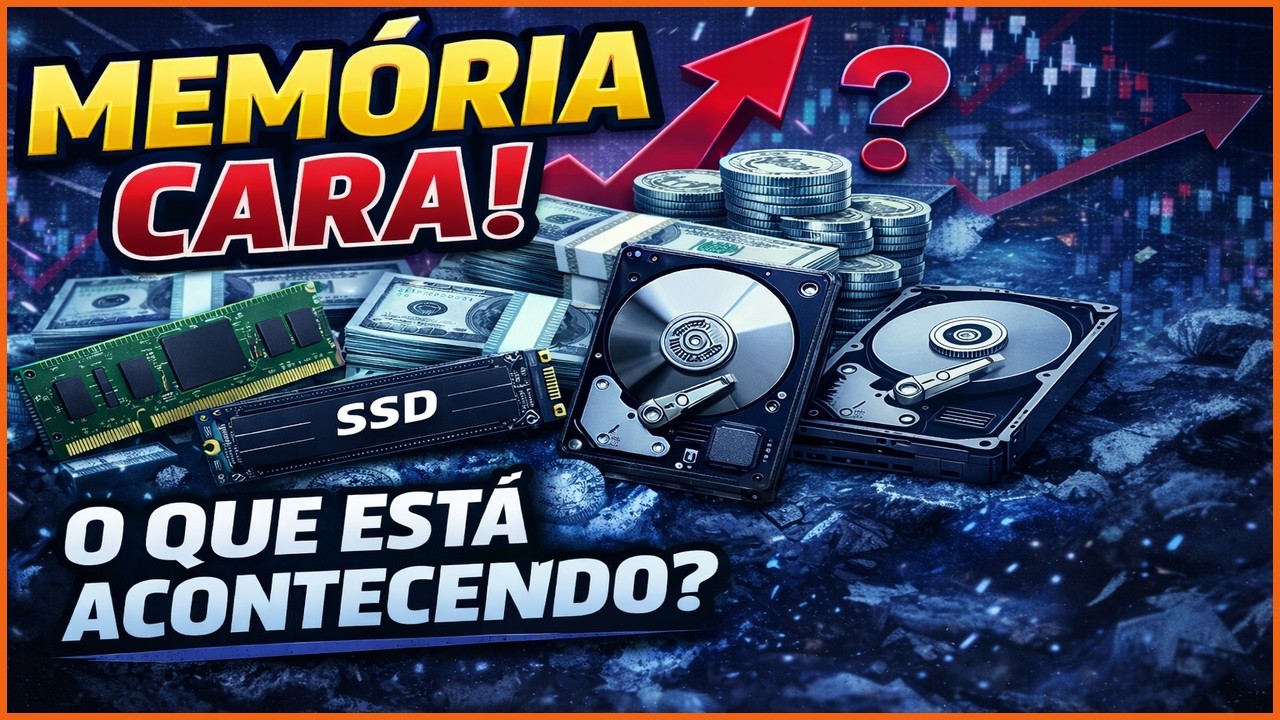 CRISE DAS MEMÓRIAS RAM E COMPONENTES HARDWARE