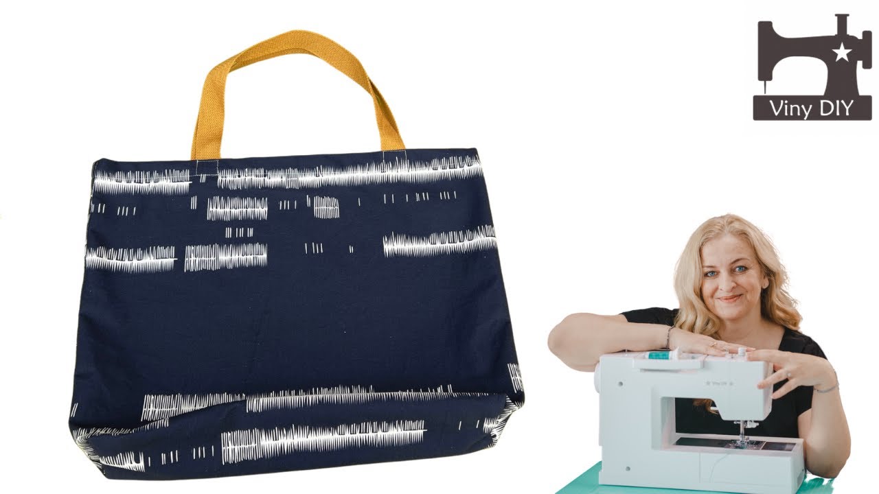 Coudre un Tote Bag en Coutures Anglaises - Tuto Couture DIY