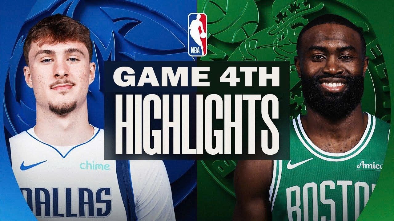 Dallas Mavericks Vs Boston Celtics Game 4TH Highlights - February 3,2025 | NBA