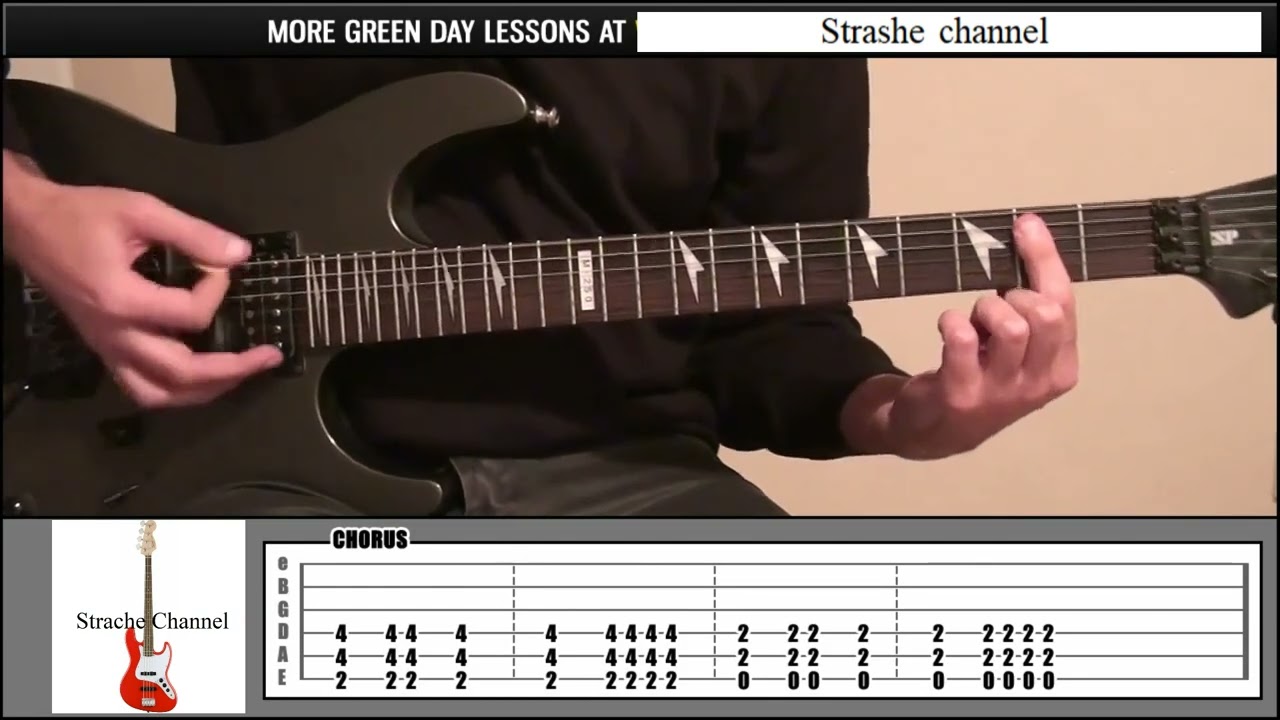 Green Day - Coming Clean Performances & Jam Track best guitar lessons tabs