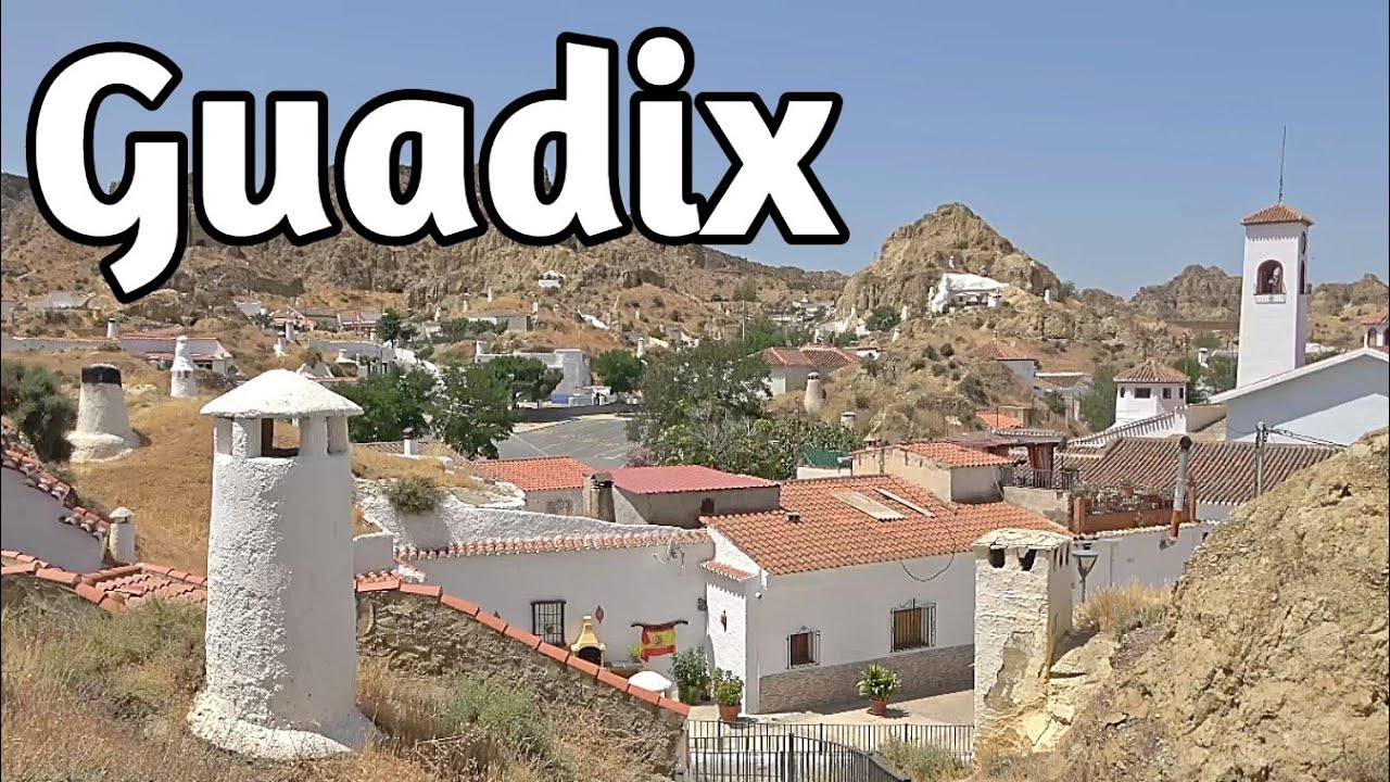 GUADIX y sus Casas Cueva (4K) 🟢 GUÍA DE VIAJE 📌 Qué ver en 1 día | Granada - Andalucía | España