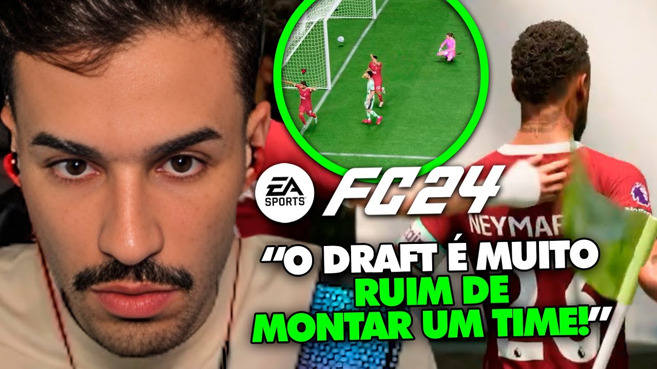 STAG JOGA: O DIA QUE ROLOU EXPOSED E DISC&Oacute;RDIA NO DRAFT! - EA FC24 | Clipes do Stag