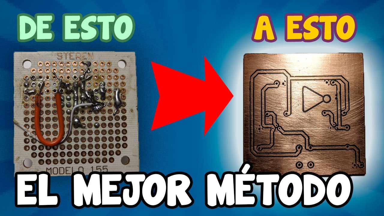 PCB CASERA | CIRCUITO IMPRESO CON EL MEJOR MÉTODO