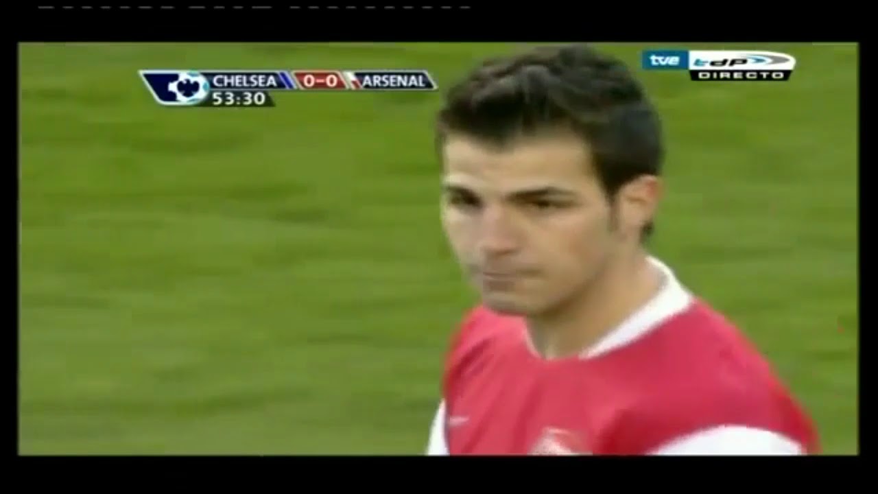 Cesc Fabregas vs Chelsea Away 2007/2008