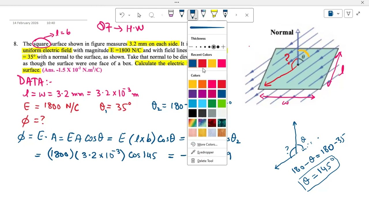 Electric Fields   Problems part 5