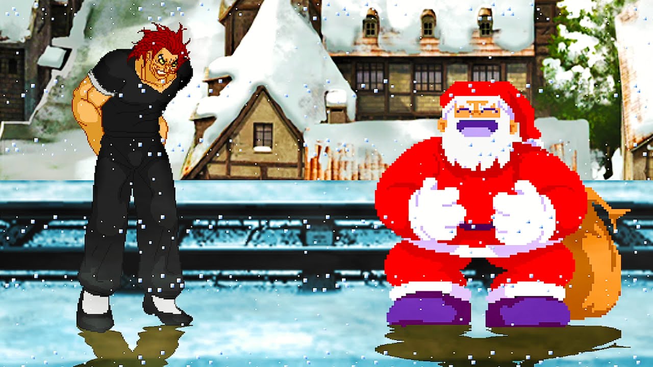 Yujiro Hanma Vs. Santa Claus - Jolly Old St. Nick