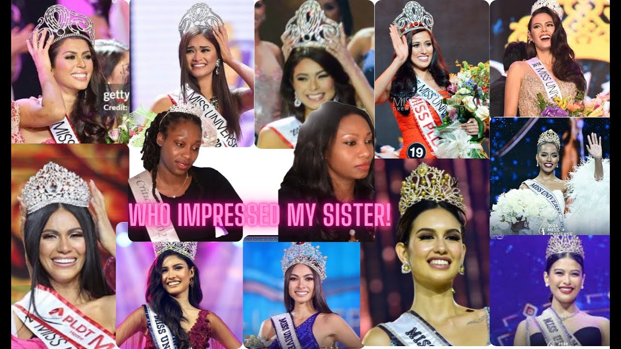 My Sister has to guess which of these Miss Philippines Queens won Miss Universe. Part 1