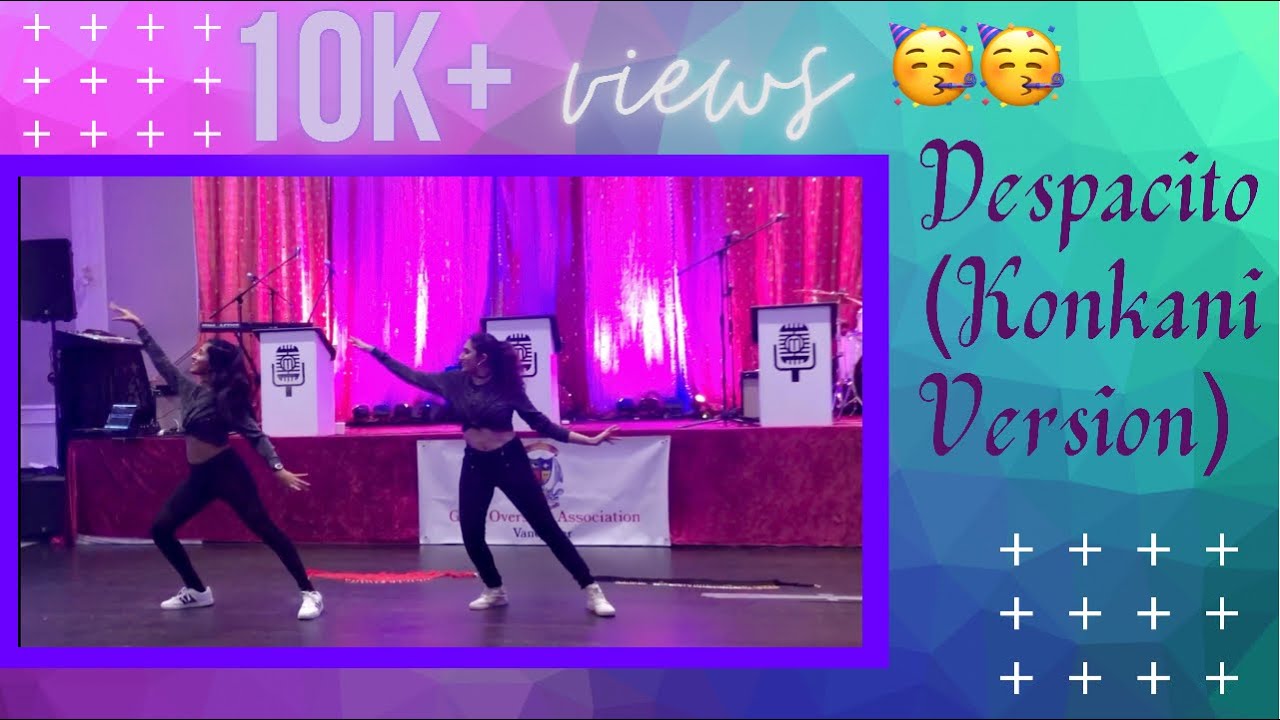 Despacito Dance Cover (Konkani Version) | Ester Noronha | Easy Dance Choreography | Melinda x Tania