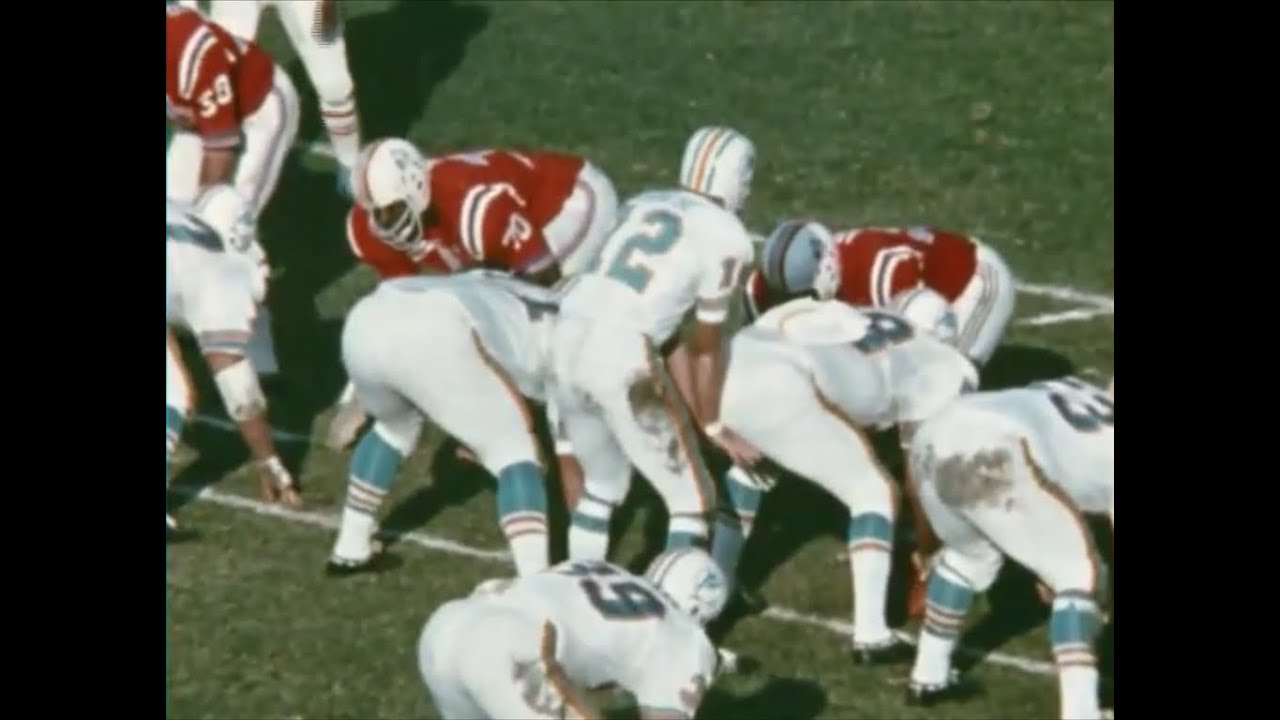 11/24/1968 Miami Dolphins at Boston Patriots highlights American Football League Week 12 Fenway Park