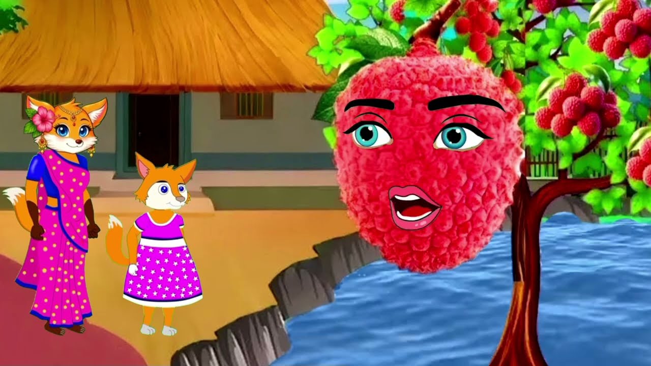জাদুর লিচু চাষ | Fox cartoon | Bangla cartoon | Rupkothar golpo | Siyaler golpo | cartoon ghori  