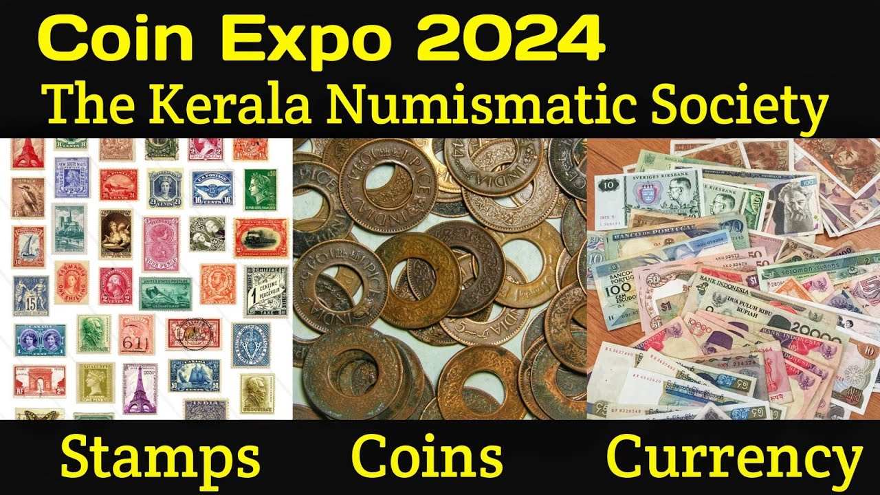 Выставка монет Kerala Numismatic Society 2024 #монета #марки #валюта #антиквариат