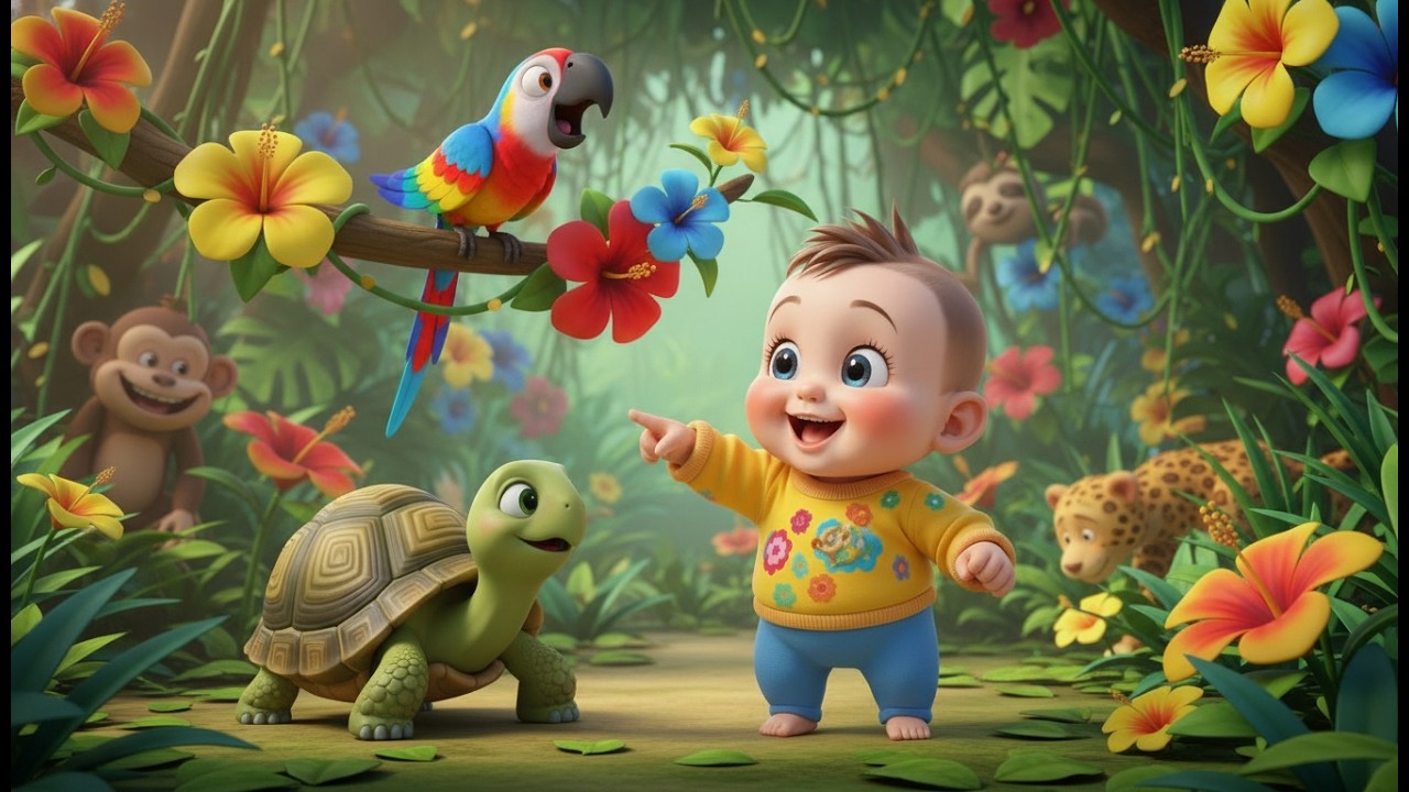 ¡Uy! Desfile de Animales | canciones infantiles | Canción para niños, Rima de Animales y Diversión 🐘