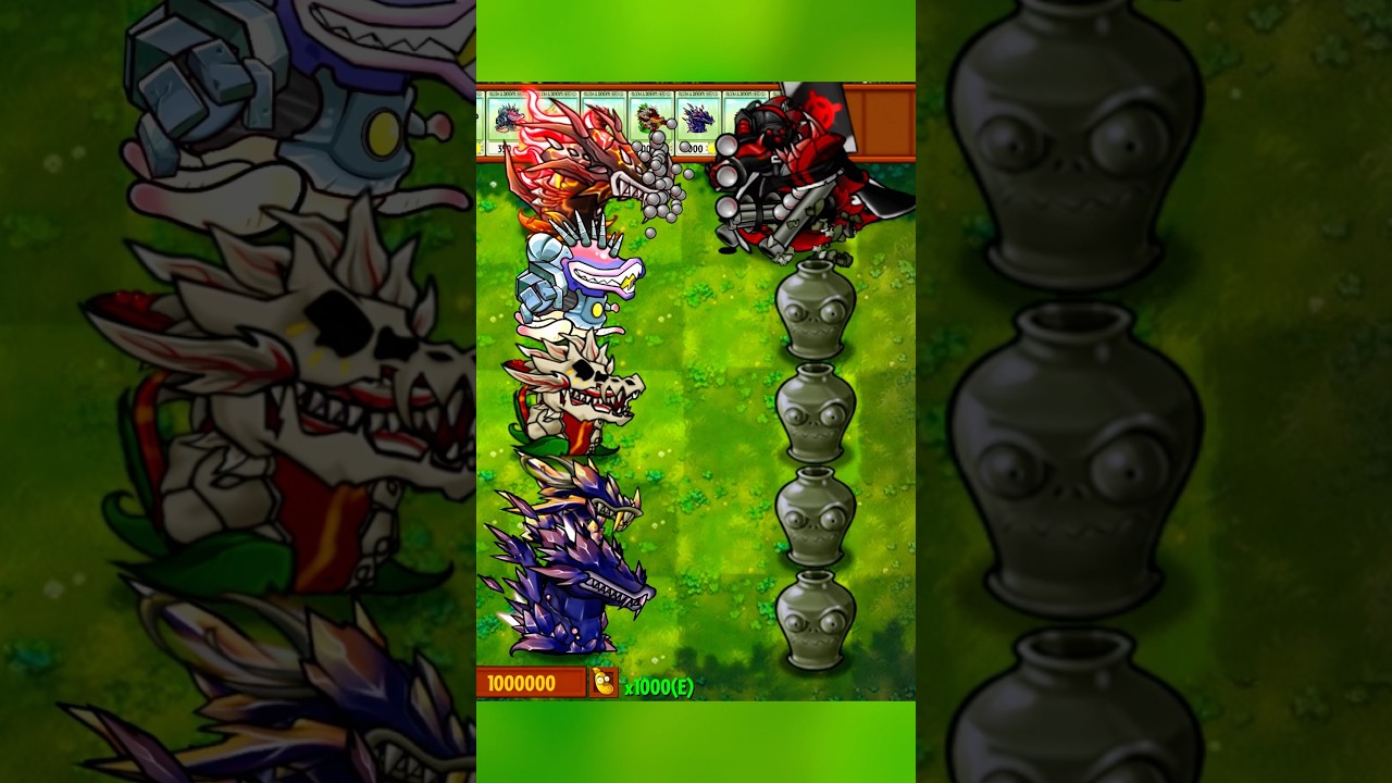 VASE BREAKER CHALLENGE ENDLESS POSIBILITIES - PLANTS VS VICTIMS #pvzfusion #pvzmobile #pvz