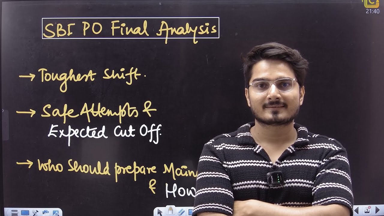 SBI PO 2025 Final Analysis, Safe Attempt | Mains Preparation? Vijay Mishra