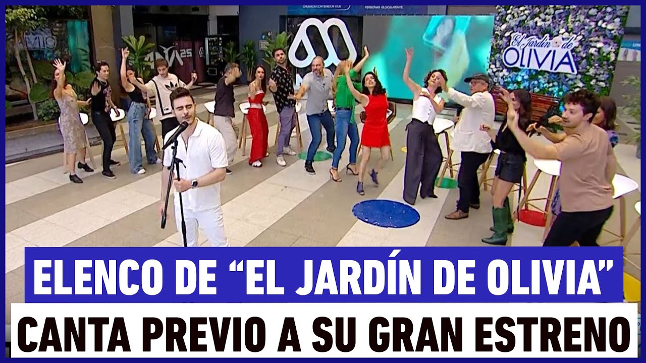 Con Neme y Karen: Elenco de El Jardín de Olivia canta en la previa del gran estreno de la teleserie