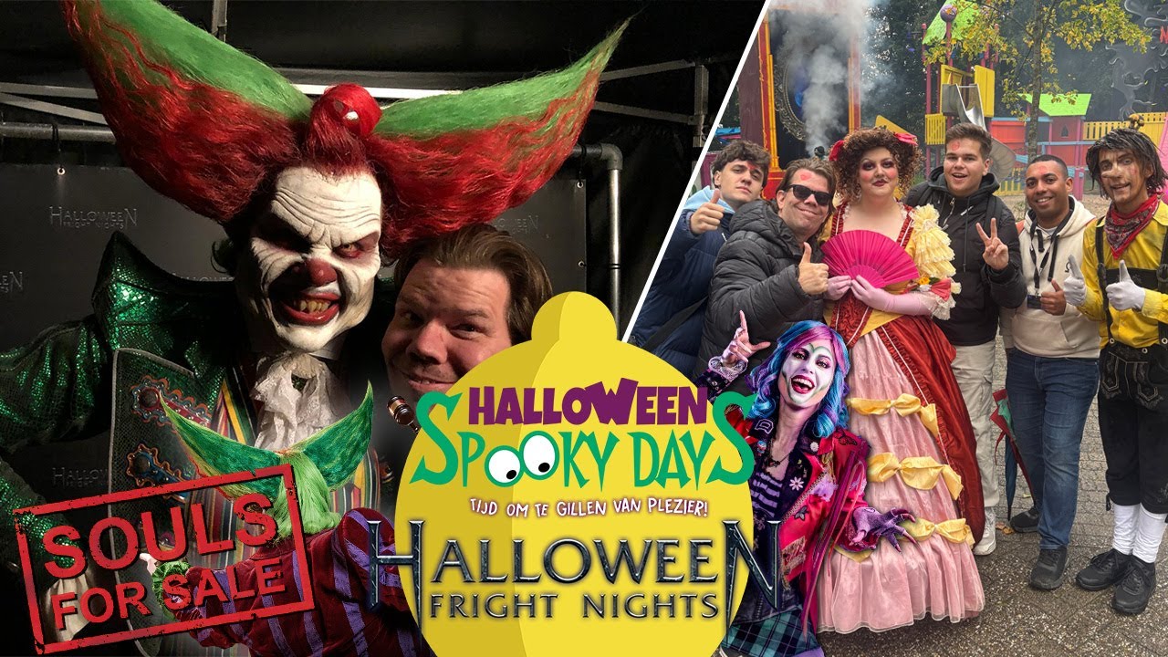🎃Walibi Halloween Fright Nights 2025 | alle spookhuizen en scarezones & alle vernieuwingen van 2025🍋