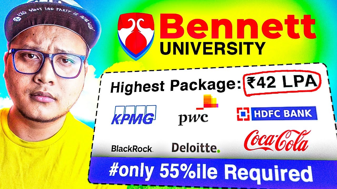 Bennett University MBA 2026 🤔 | ₹42 LPA Package & 55%ile | Honest Review✅