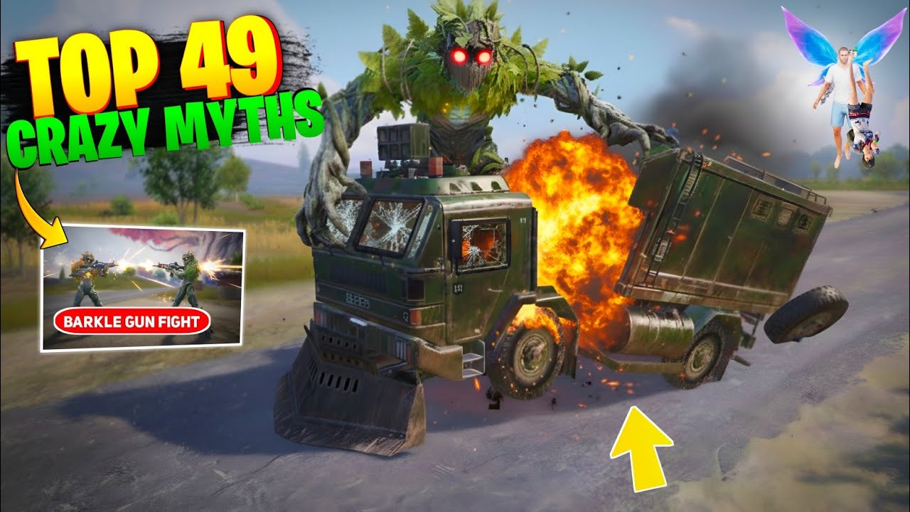 🔥I Busted 49 Crazy Myths In 4.2 Update | Barkle Gun Fight | Tips And Tricks