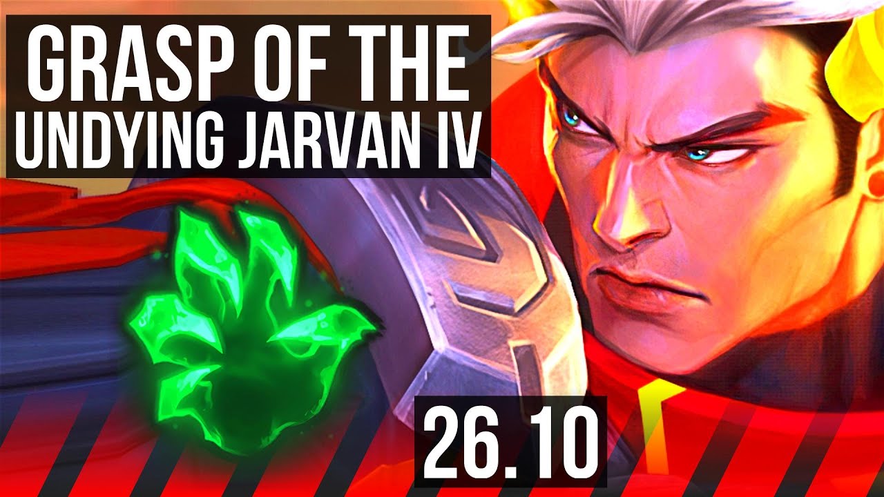 JARVAN IV vs YORICK (TOP) | Grasp Of The Undying, 45K damage, Good KDA: 9/2/17 | EUW Diamond | 26.10