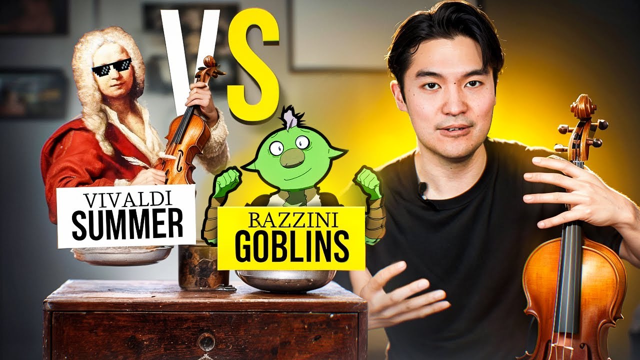 What SOUNDS Hard VS What's ACTUALLY Difficult on Violin 🎻