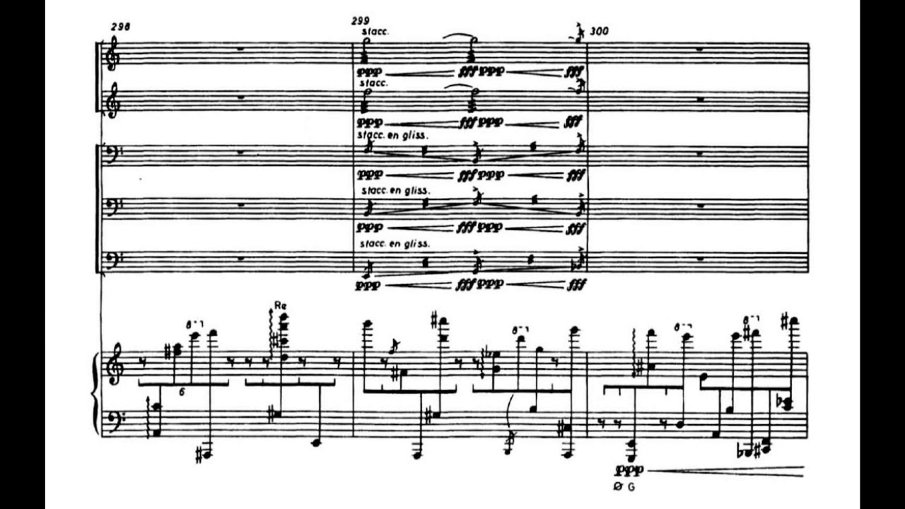 Iannis Xenakis: Eonta (1964)